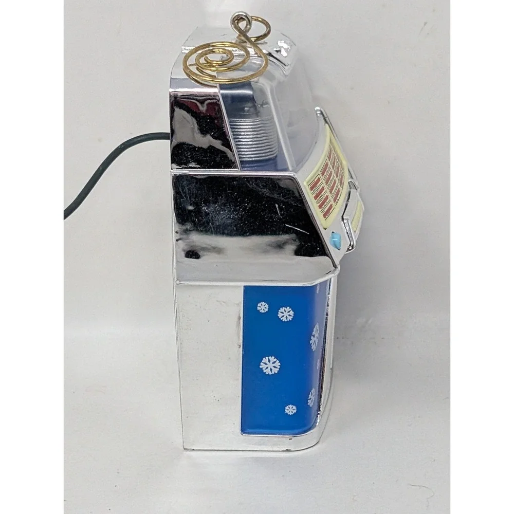 Hallmark‎ Keepsake Jolly Jukebox 2013 Christmas Ornament With Light & Sound Y2K